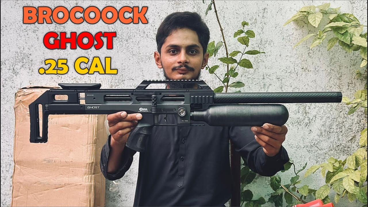 Не покупайте пневматическое оружие, пока не увидите Brocock Ghost Black