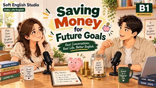 Saving Money for Future Goals | British English Listening Practice | B1 screenshot 5