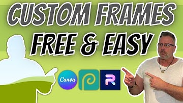 Maak gratis aangepaste afbeeldingskaders met Canva, Photopea en Photo Room