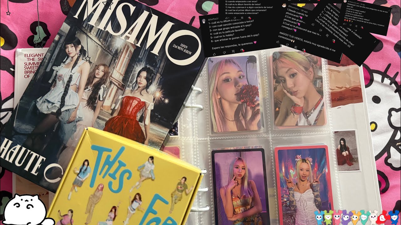 Abriendo paquetitos mientras contesto preguntas^^