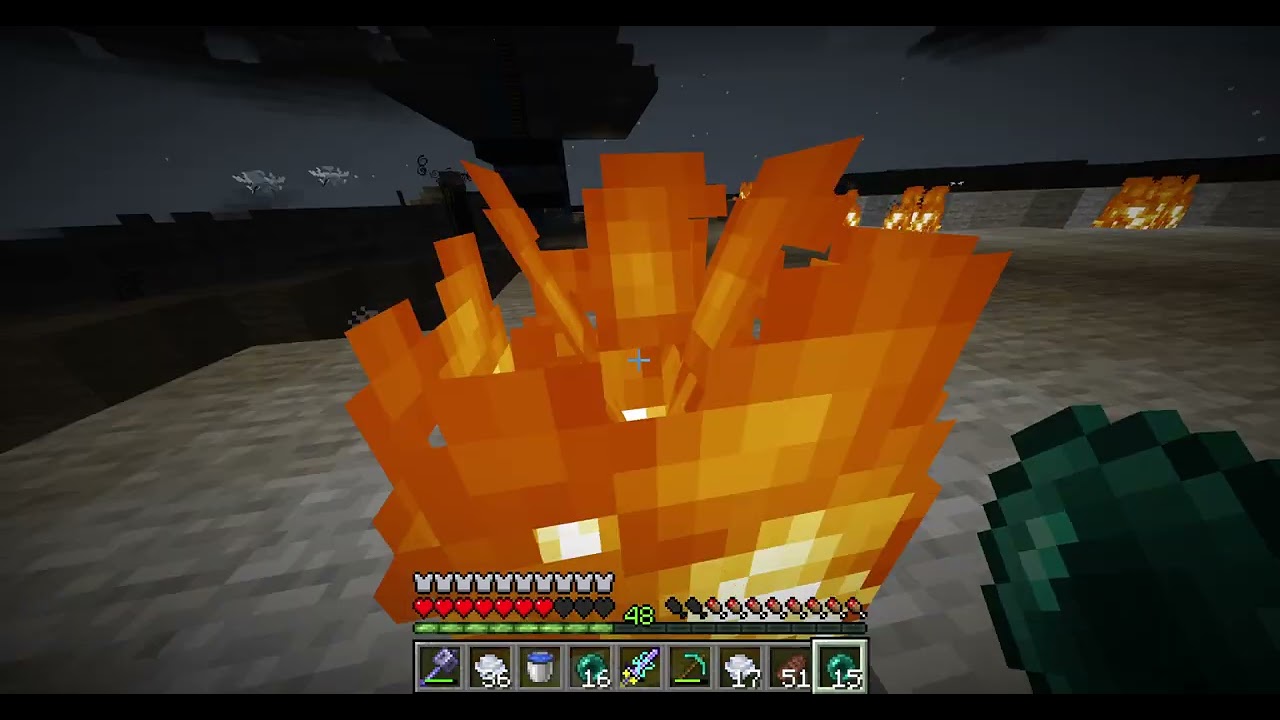 testing minecraft mod i made