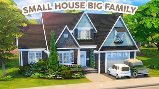 Small Home Big Family // The Sims 4 Speed Build by Gryphi 21,918 views 3 weeks ago 25 minutes