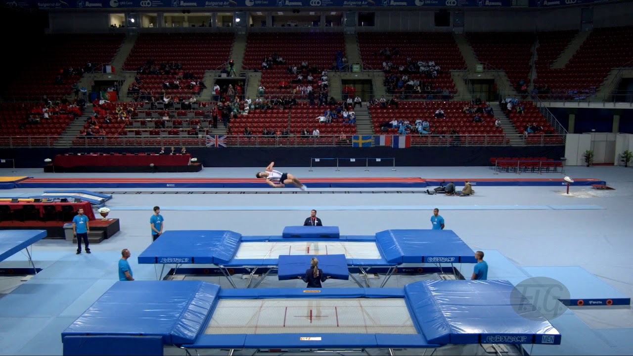 DOOLEY Logan (USA) - 2017 Trampoline Worlds, Sofia (BUL) - Qualification Trampoline Routine 2