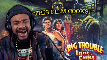 Filmmaker reacts to Big Trouble in Little China (1986) for the FIRST TIME!