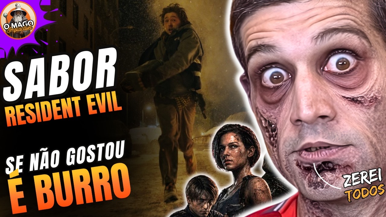 CONFUSÃO e DETALHES QUE VOCÊ NÃO VIU NO TRAILER DE RESIDENT EVIL O FILME | "Zerei Todos"