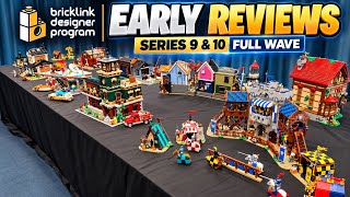 LEGO Bricklink Designer Program Series 9 & 10 EARLY Review Guide