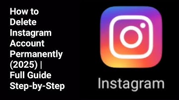 🔥 How to Delete Instagram Account Permanently (2025) | Full Guide Step-by-Step