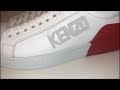 How to spot original Kenzo Tennix sneakers. Unbox and details