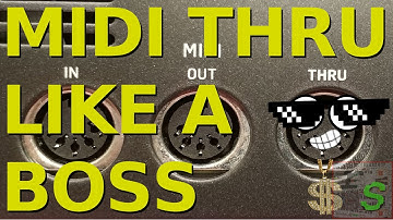 RS013 Tech Support: MIDI Thru like a Boss
