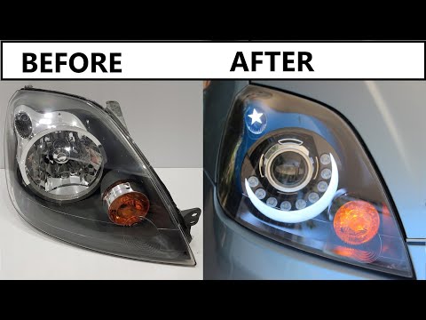 Ford Fiesta Bi-xenon & Led Uygulaması