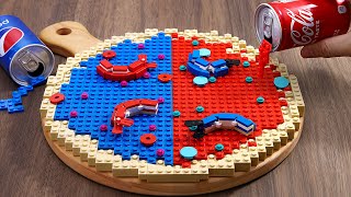NEXT LEVEL COCACOLA & PEPSI Pizza LEGO Food Challenge | Best of LEGO COOKING Compilation