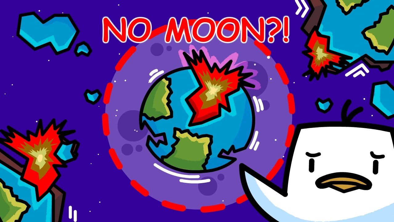 Lets Just Say Earth Had No Moon