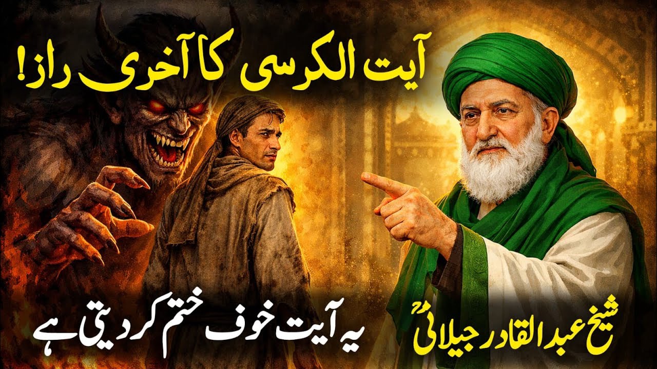 Ayatul Kursi Ka Aakhri Raaz | Sheikh Abdul Qadir Jilani ne Kya Farmaya? | Zikraan