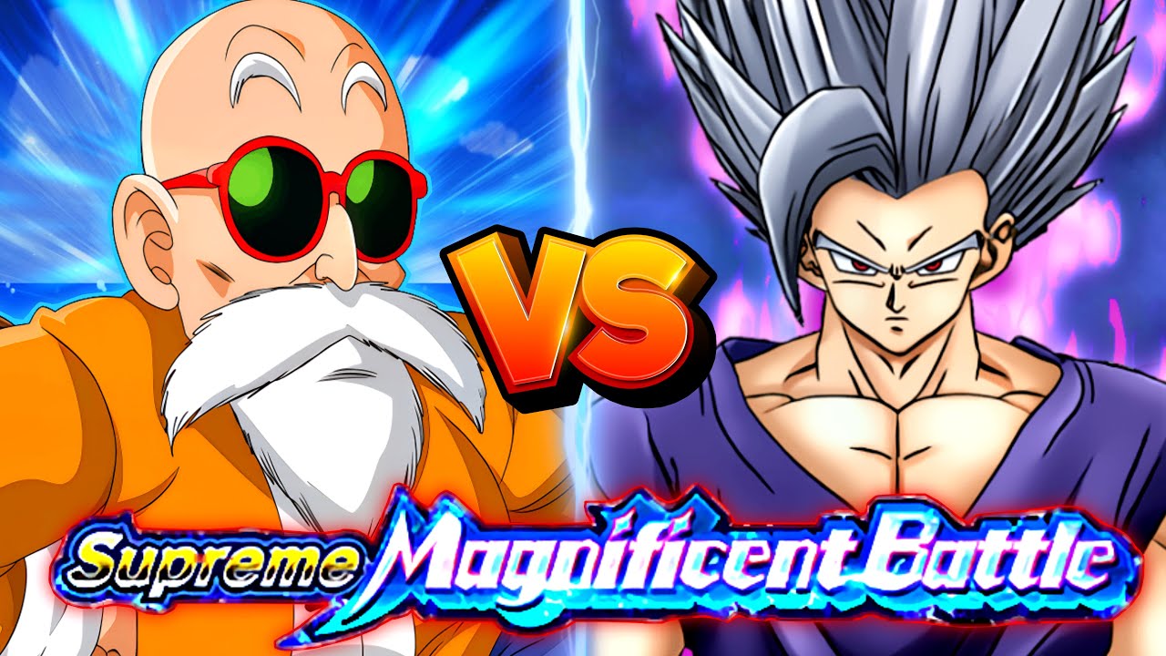 STR ROSHI VS GOHAN (BEAST) SUPREME MAGNIFICENT BATTLE (NO ITEMS) DBZ ...