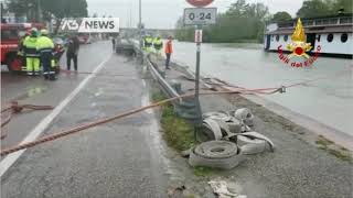 MALTEMPO, TEMPESTA SUL GARDA. NEVE IN MOTAGNA. 400 INTERVENTI | A3 NEWS Prima Edizione 06/05/2019
