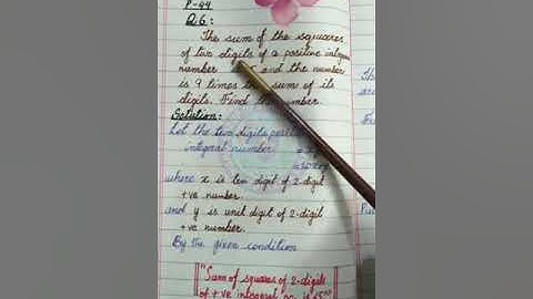 Video #⃣ 3️⃣, Exercise #⃣ 2️⃣ ▪️ 8️⃣, Q #⃣ 6️⃣, CLASS 🔟, Mathematics