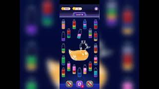 Water Puzzle: Sort color Jam level 10 gameplay walkthrough solution