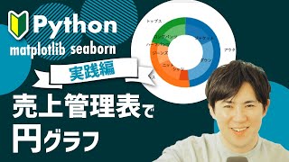 Matplotlib & Seaborn 入門講座  | 07.【実践】Pythonを使った円グラフの作成方法