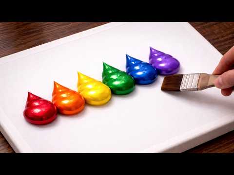 Amazing Easy Acrylic Painting Tutorial (1498)|Painting For Beginners|Oddly Satisfying