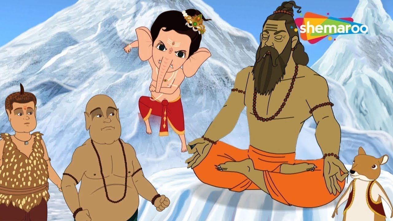 గణేష్ జీ ఆ ఋషి తపస్సుకు ఎందుకు భంగం కలిగిస్తున్నాడు? | Bal Ganesh And Super Hero - 39