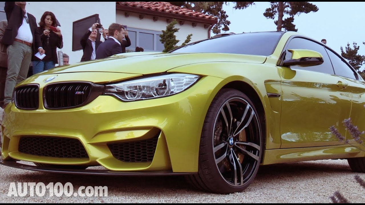 In Motion BMW M4 Coupé Concept WORLD PREMIERE YouTube