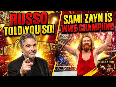 Told you so! Sami Zayn crowned WWE Champion in Saudi | Coach and Bro June 29