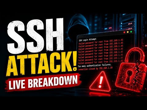 Live SSH Brute-Force Attack Breakdown | How Defenders Stop Hackers