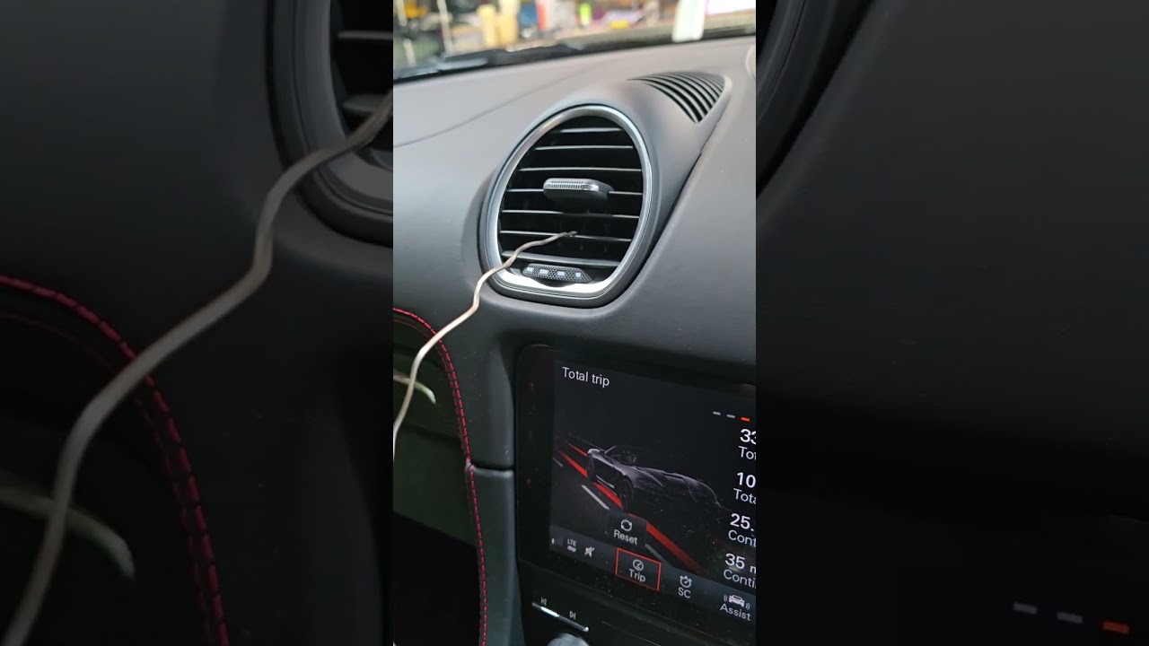 Porsche 718 GTS Cabin Temperature issue. Airvents. Test 3