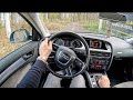 2008 Audi A4 B8 [1.8 TFSI 160 HP] | POV Test Drive #985 Joe Black