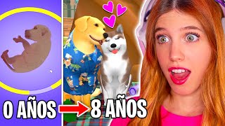 SIMULADOR de VIDA REAL de PERRO!! (de 0 a 100 AÑOS)  Dog Simulator | Laia Oli Juegos