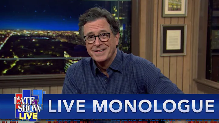 Like Flies On What? Stephen Colbert Goes LIVE Afte...