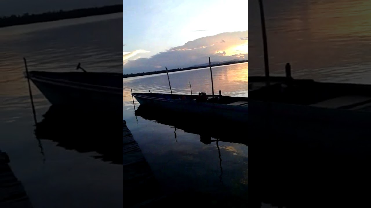 Indah ny pemandangan senja di kotabaru - YouTube