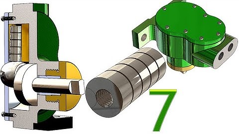 7- Project 21| Piston Pump |SolidWorks Tutorial : piston head