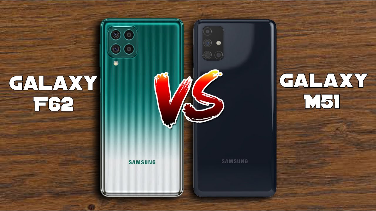 Samsung Galaxy F62 vs Galaxy M51 | Comparison