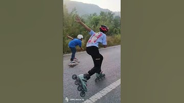 ROAD skating training #ttskate #alpinist_md_sohail #trands #fitness #rollerblading #inlineskating