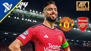 EA FC 24 PS5 Gameplay | Manchester United vs Arsenal | Premier League