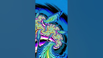 #animation #shorts #hypnotic Fractal Psychedelia: A Trippy Techno Trance Odyssey