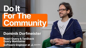 React Query-beheerder Dominik Dorfmeister over Open Source, React Router en React Advanced London