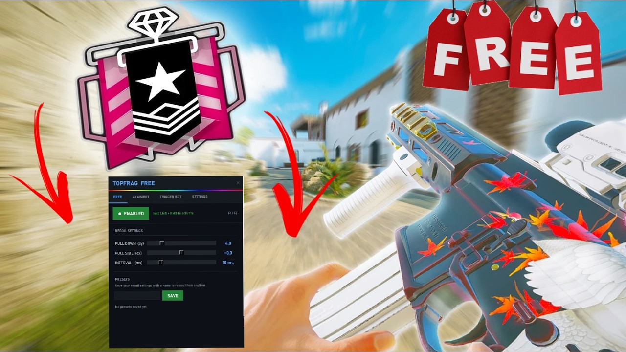 The best FREE Rainbow Six Siege Recoil Script! Undetected 2026! - YouTube