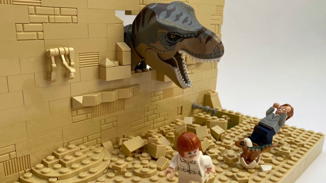 Lego Jurassic World Moc - YouTube