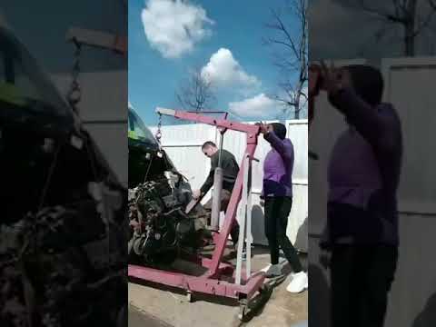 Установка двигателя в FIAT Ducato