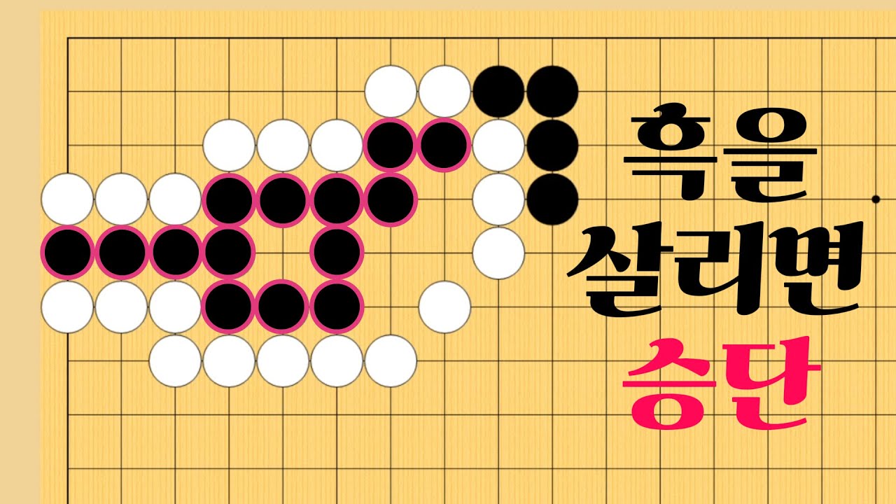 쉬운 바둑 사활 - 감탄만 나오는 절묘한 묘수