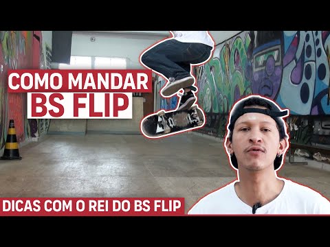 COMO MANDAR BS FLIP - skate para iniciantes