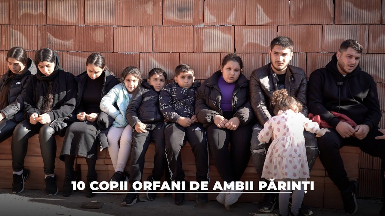 10 copii rămași orfani și de mamă și de tată…