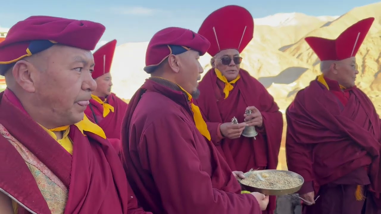 Annual function of Reshuffling of Komner of Chemday Monastery.