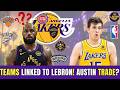 🚨 MORE TEAMS LINKED TO LEBRON & AUSTIN TRADE TALK GIANNIS TO LAKERS! 😱