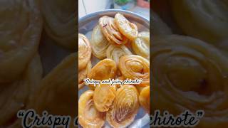 Crispy Chirote Recipe 😍 Sweet & Flaky Indian Dessert|Easy Homemade Chirote #Chirote #IndianSweets