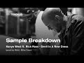 Sample Breakdown: Kanye West ft. Rick Ross - Devil In A new Dress