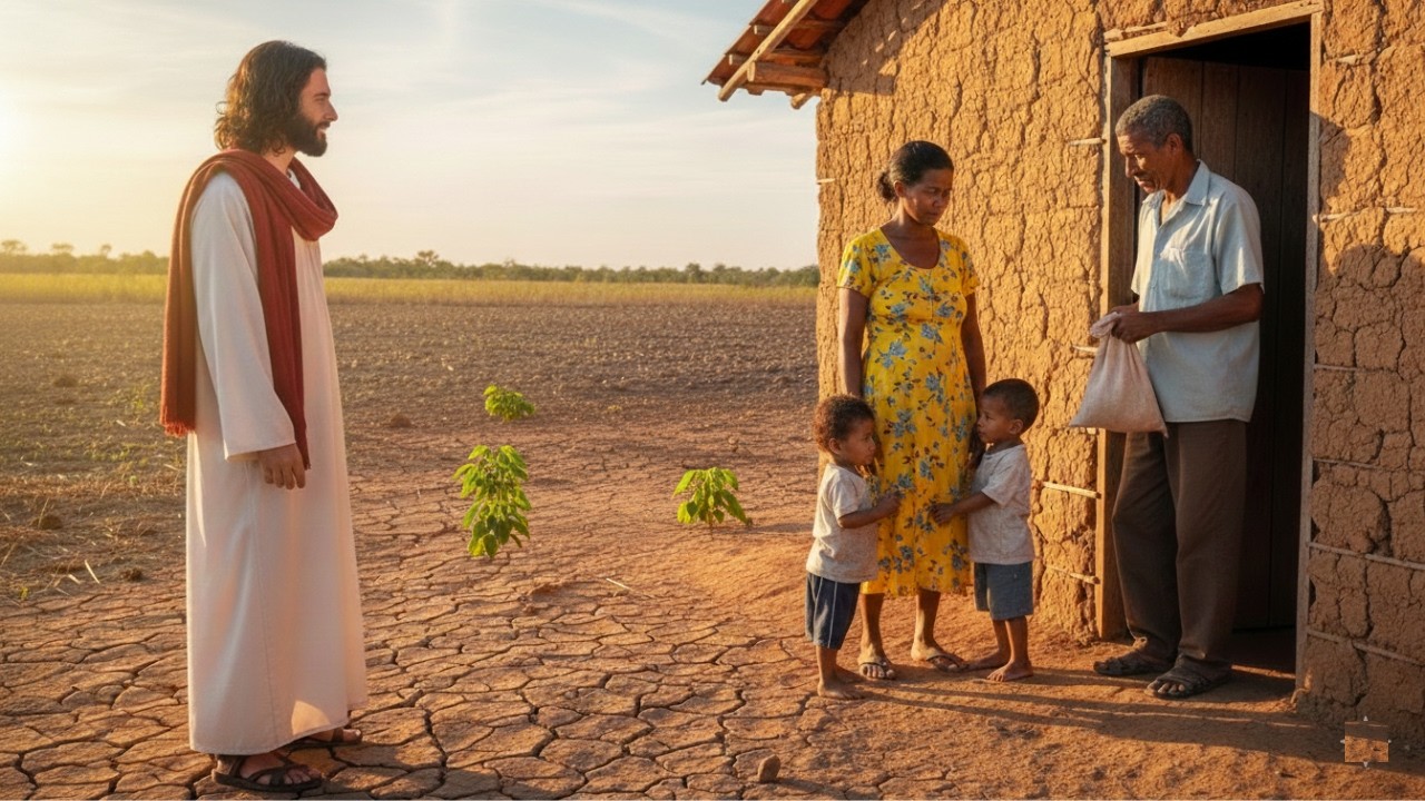 JÉSUS SAUVE l'Agriculteur Ruîné Qui Donne Son Dernier Sac à la Veuve Affamée...La Moisson Miracle