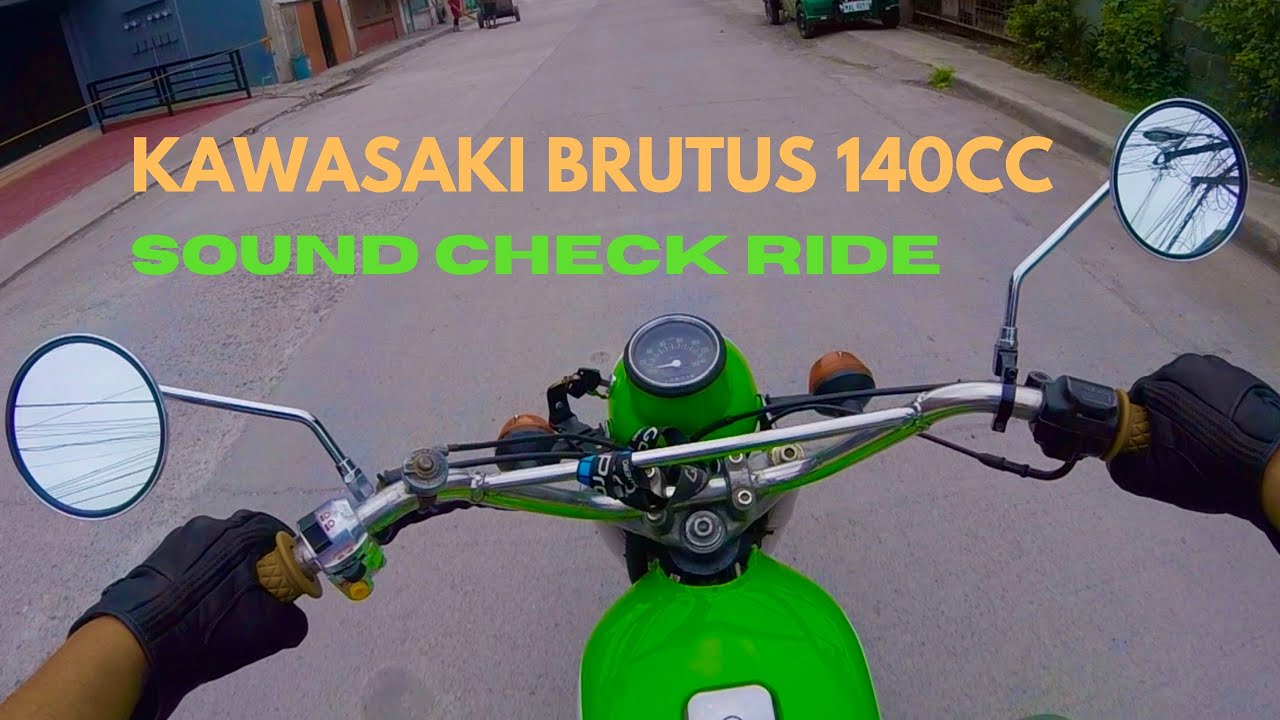 Kawasaki Brutus 140cc Ride
